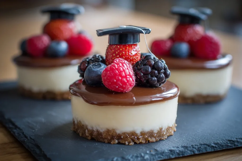 Delicious simple graduation cakes for celebrating achievements.