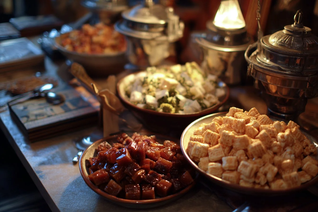 Delicious Star Wars-themed party food platter