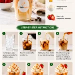 Starbucks summer drinks featuring colorful iced beverages and seasonal flavors.