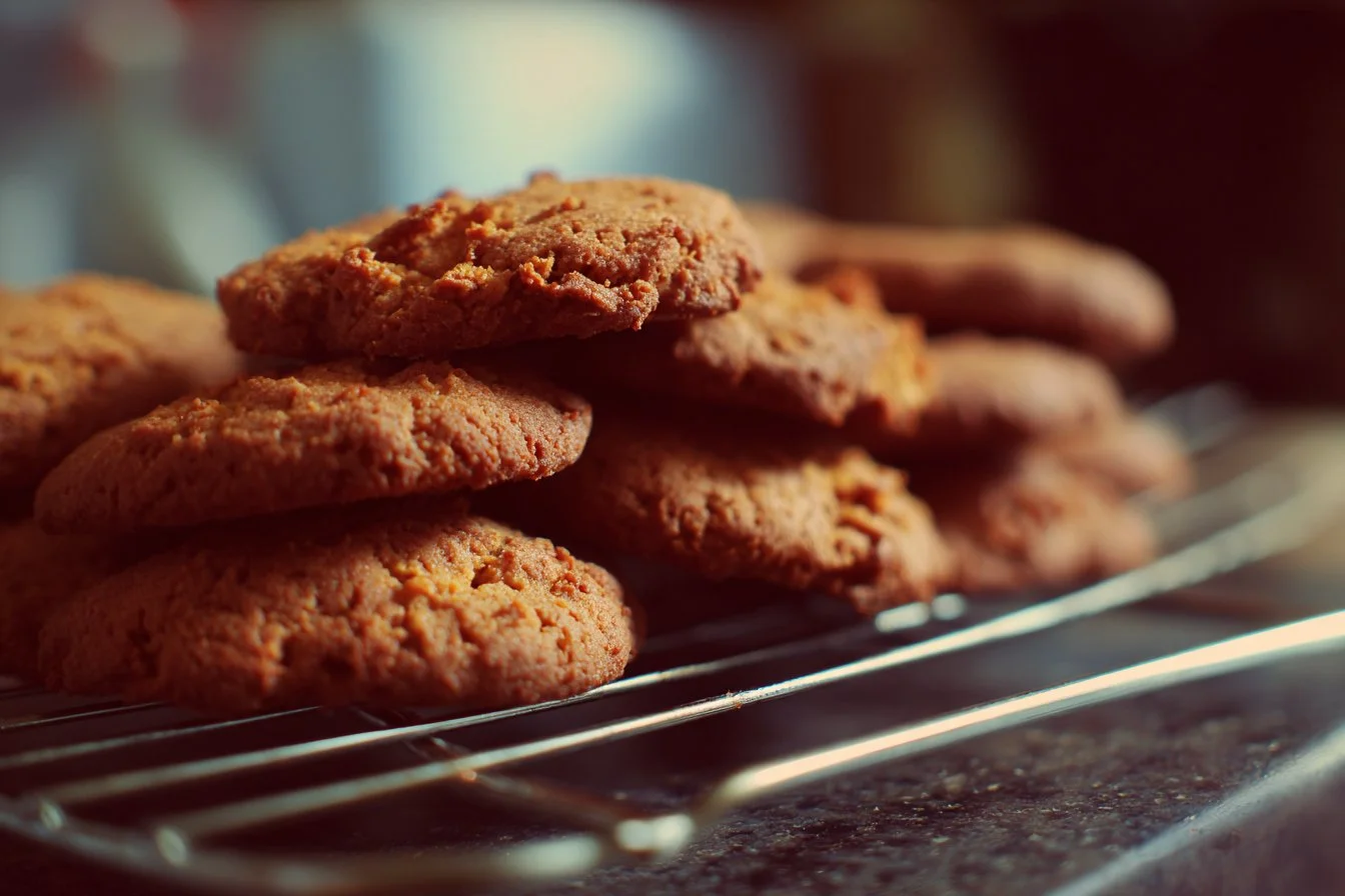 Delicious summer cookies on a plate, perfect for warm weather enjoyment.