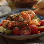 Delicious summer dinner ideas featuring fresh vegetables and grilled meats.