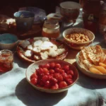 Delicious summertime meals featuring fresh ingredients and vibrant flavors.