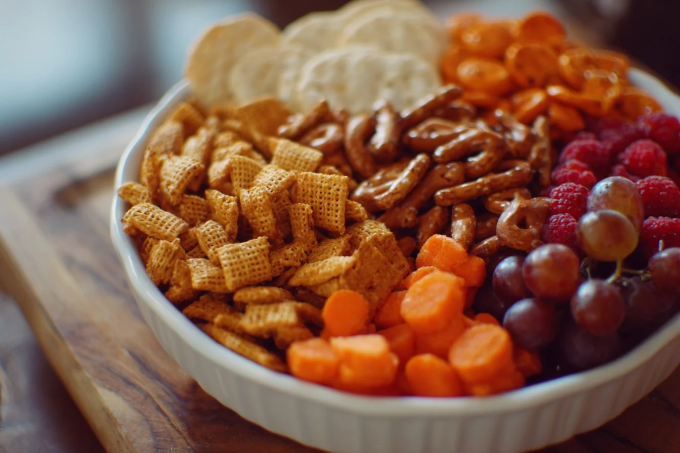 Healthy team snacks for kids at a sports event